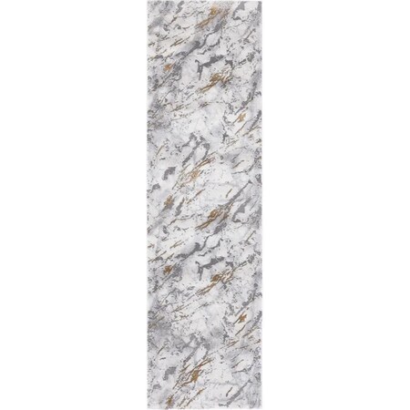 Safavieh 6 ft.-7 in. x 6 ft.-7 in. Craft Square Power Loomed Rug Grey & Gold CFT866G-7SQ